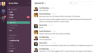 slack chat